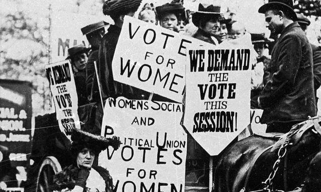 Suffragetten in London