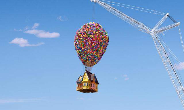 8000 Luftballons und ein Haus in New Mexico, bekannt aus dem Film „Up“.