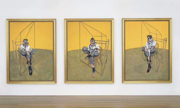 Francis Bacon: "Three Studies of Lucian Freud" 142,4 Mio 2013 bei Christie's  