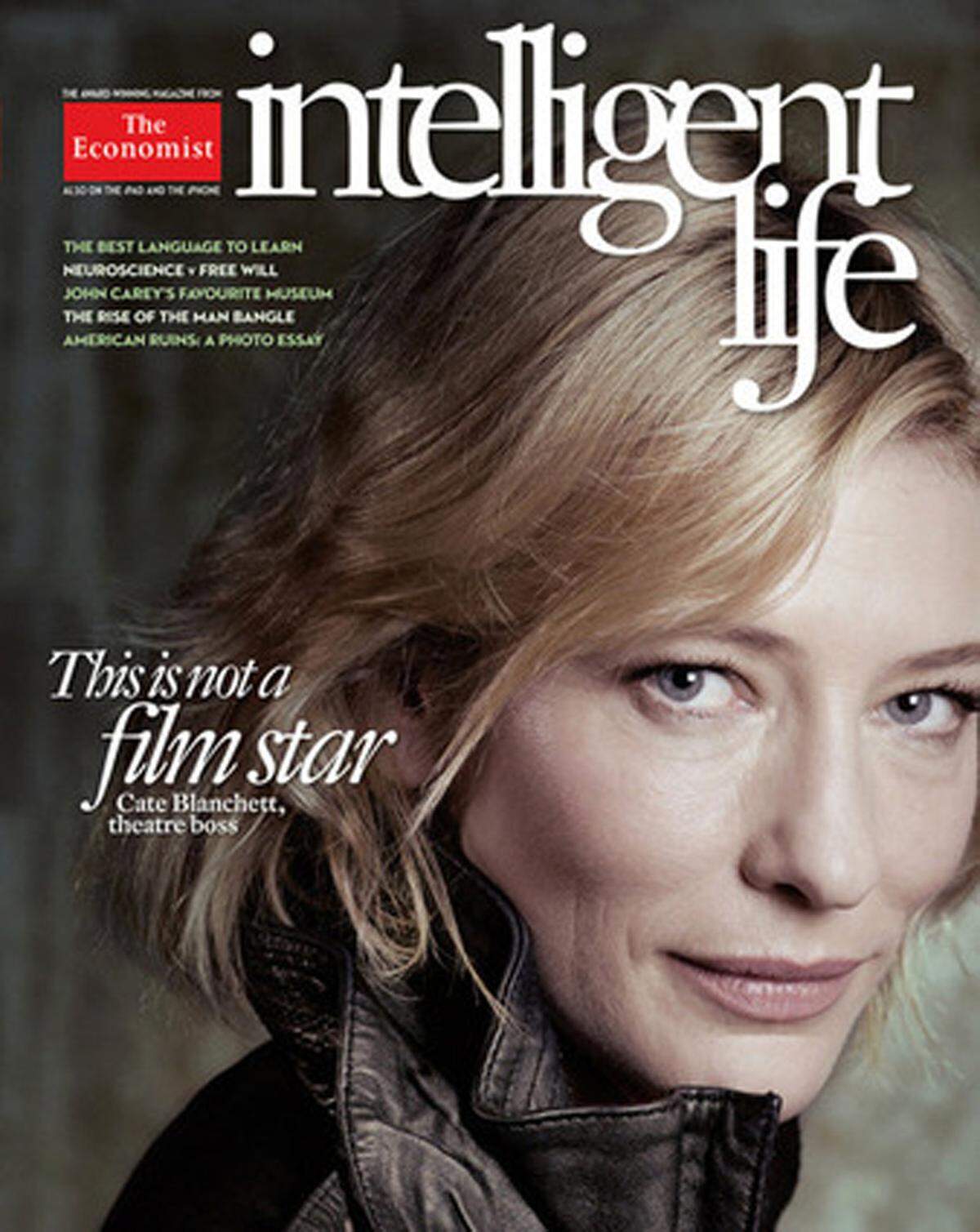 Auch Cate Blanchett zeigte sich auf dem Cover von Intelligent Life ohne Retusche.