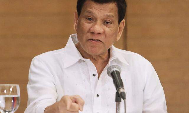 Rodrigo Duterte macht mit Gewaltaufrufen gegen Rebellen Schlagzeilen.