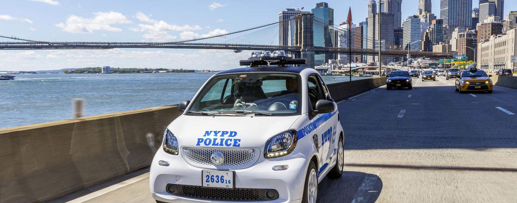 Aus den USA zog sich Smart 2019 zurück. Das NYPD kaufte 100 Stück.