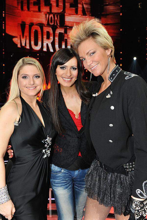 In Runde zehn standen den Kandidaten Soap-Star Jeanette Biedermann und die belgische Sängerin Kate Ryan zur Seite.