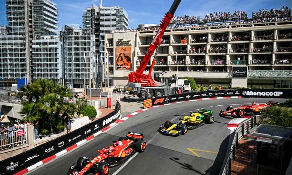 Aufgefädelt: Überholen bleibt in Monaco ein Ding der Unmöglichkeit.