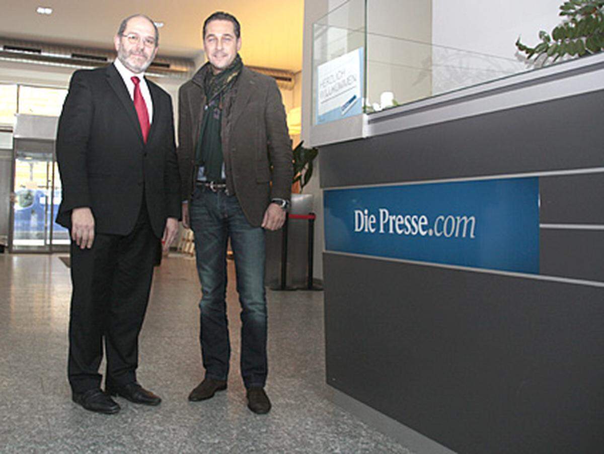 Heinz-Christian Strache, Chef der FPÖ, und Omar al-Rawi, SPÖ-Politiker und Integrationsbeauftragter der Islamischen Glaubensgemeinschaft, haben sich am Dienstag im Chat den Fragen der User von DiePresse.com gestellt.