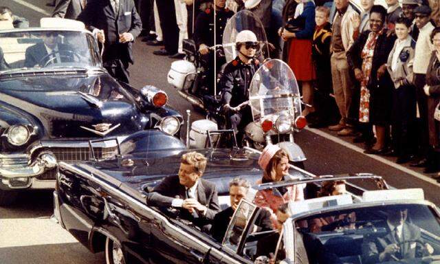  John F. Kennedy am 22. November 1963 