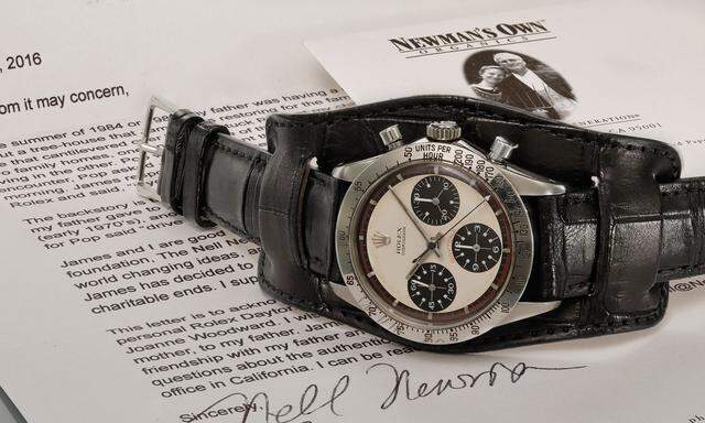 „Rolex Daytona“ von Paul Newman ist die teuerste Armbanduhr der Welt.