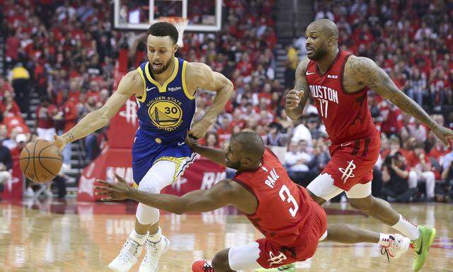 NBA: Playoffs-Golden State Warriors at Houston Rockets