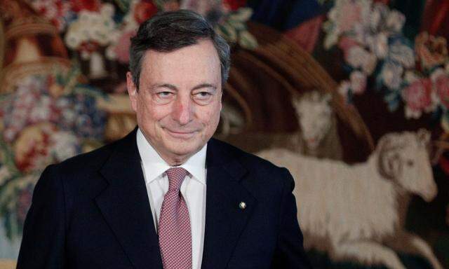 Italiens neuer Premier Mario Draghi. 