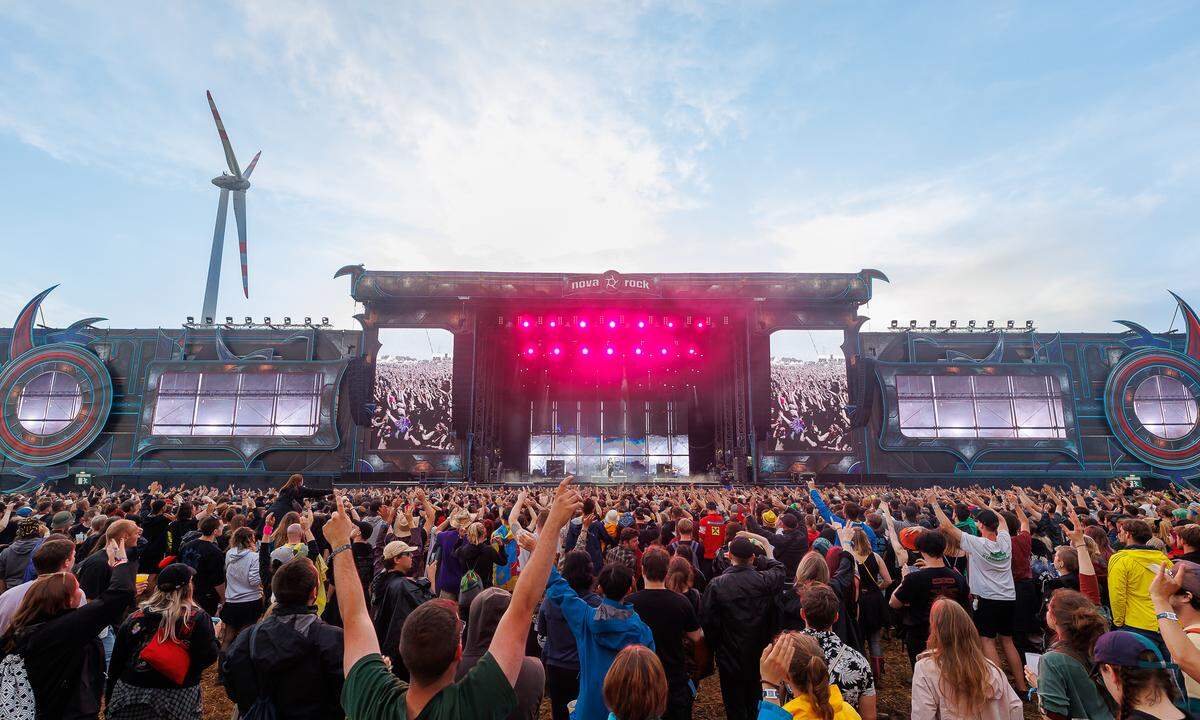 The Prodigy machte Nova Rock zum Rave