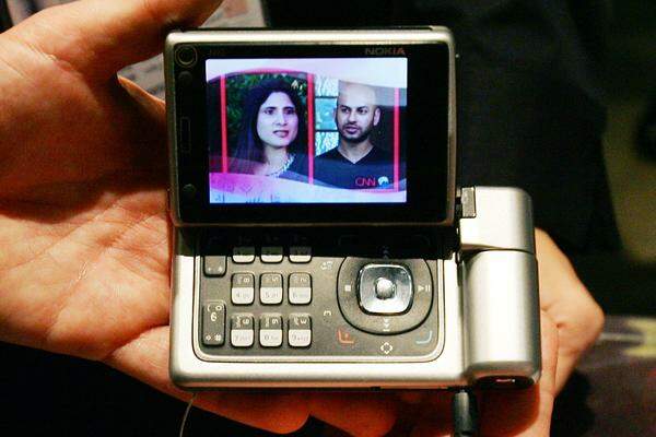 2005 konzentrierte sich Nokia mit dem Verrenkungskünstler N92 auf mobiles Fernsehen.