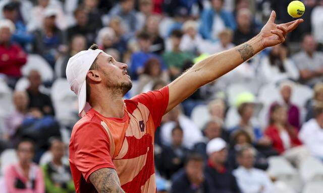 Dennis Novak zeigte zum Quali-Auftakt der US Open eine starke Leistung.