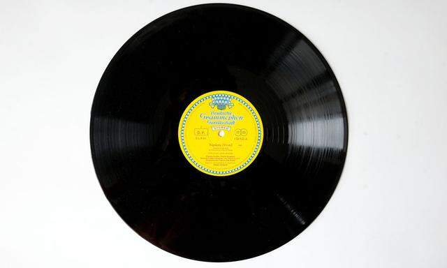 Gesucht: das große Tulpen-Label der Deutschen Grammophon.