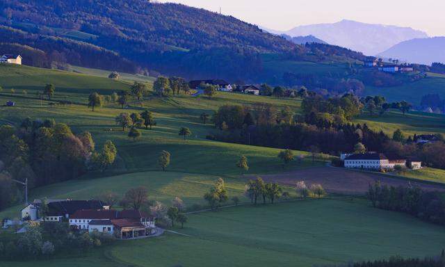 Immer weniger Bauernhöfe in Österreich