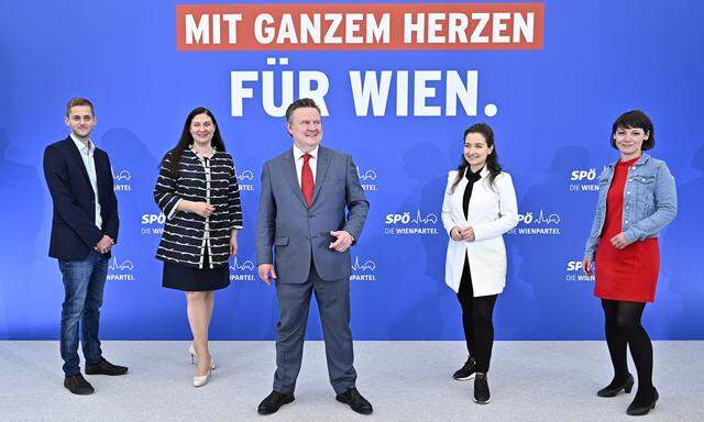 WIEN-WAHL: SPÖ WAHLPROGRAMM UND KANDITATENLISTE: SCHULZ / NOVAK / LUDWIG / BOZATEMUR / WENINGER