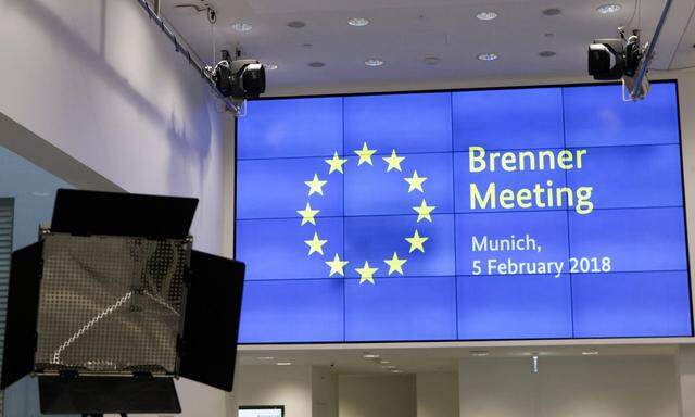 Der Brenner-Gipfel fand am Montag in München statt.