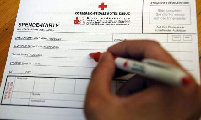 Rotes Kreuz warnt: Blutkonserven-Vorrat reicht nicht