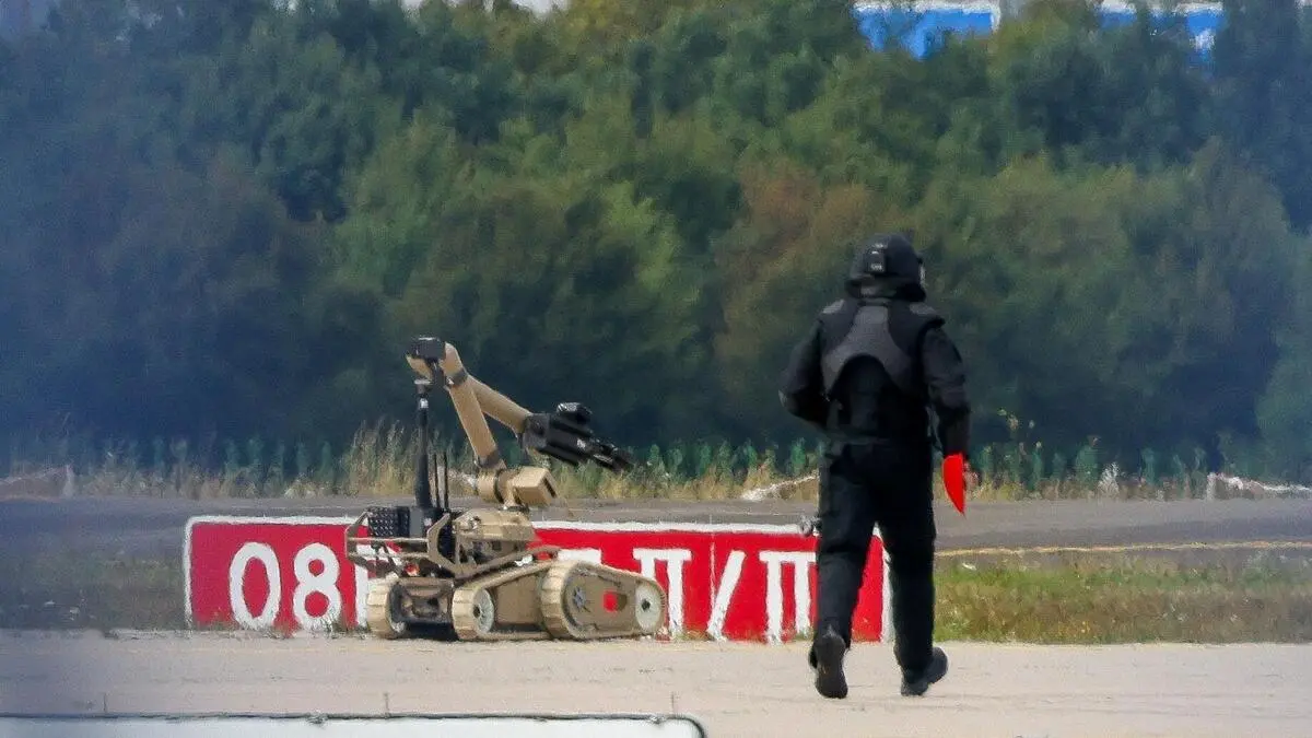 Plastic explosives? A rigged drone causes a stir in Germany.