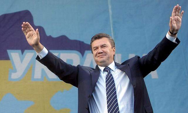 Der ehemalige ukrainische Präsident Janukowitsch.