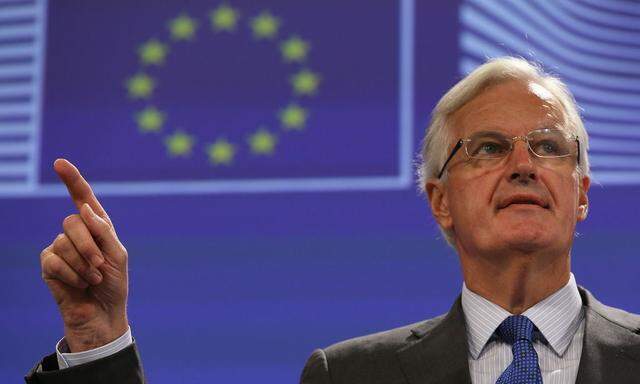 EU-Binnenmarktkommissar Michel Barnier 