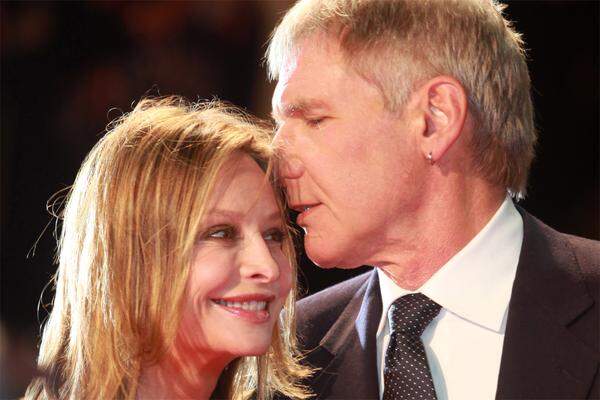 Seit dem 15. Juni 2010 Mann und Frau: Harrison Ford und Calista Flockhart.