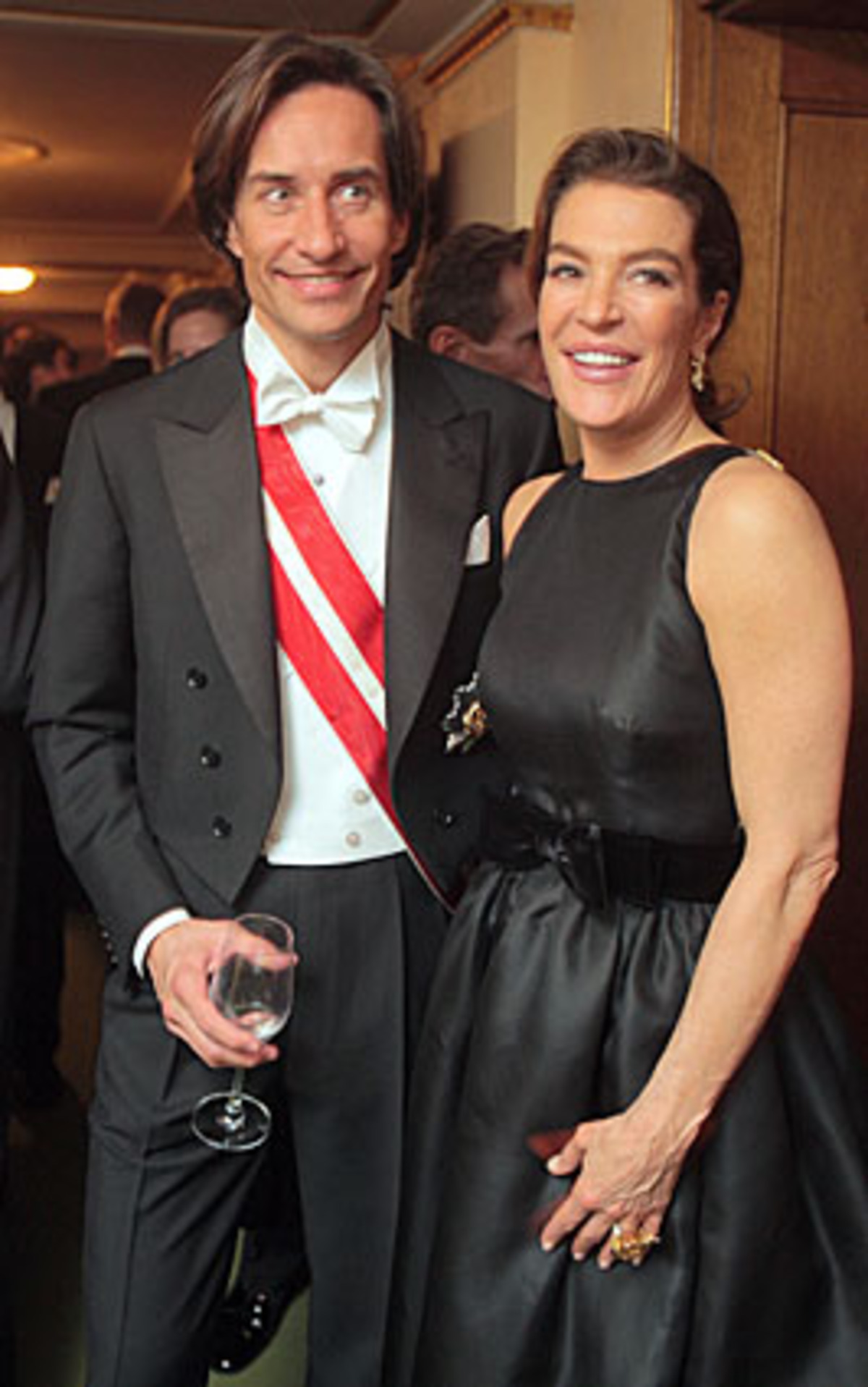 Glamour-Paar Karlheinz Grasser und Gattin Fiona Pacifico-Griffini Grasser