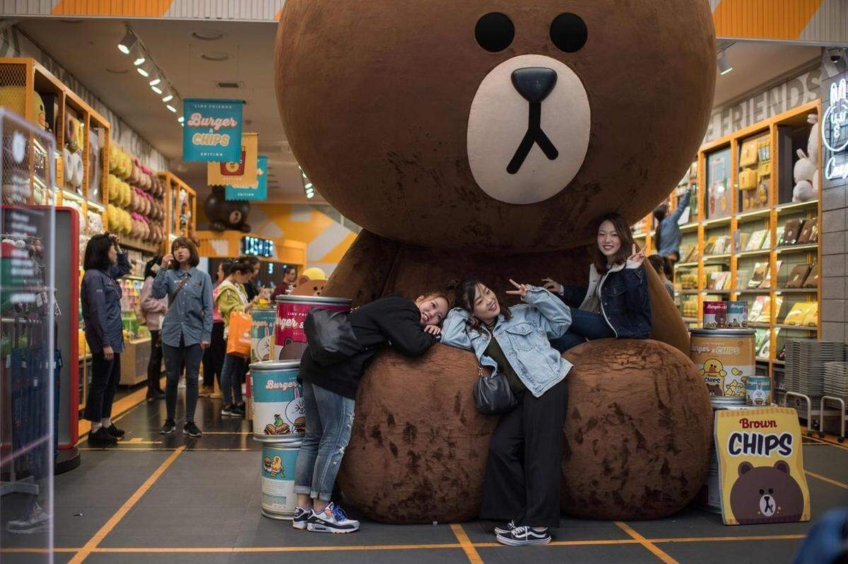 In der Hauptstadt Südkoreas, Seoul haben Mieter eines Geschäftslokales nicht viel zu lachen (auch Teddybären scheinbar nicht), denn die Mieten sind hoch: 8390 Euro pro Quadratmeter im Jahr.