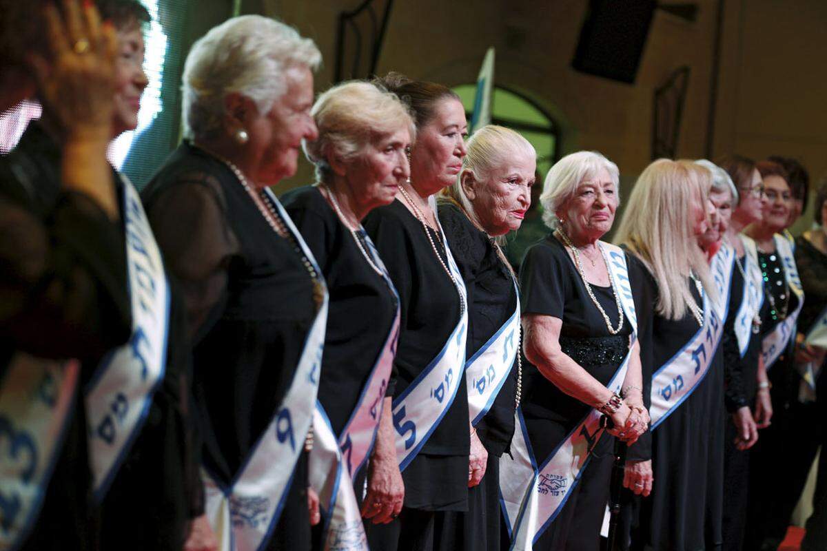 Über 100 Bewerbungen gab es für den Schönheitswettbewerb der Holocaust-Überlebenden im israelischen Haifa.  