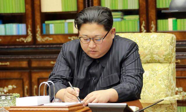 Nordkoreas Diktator Kim Jong-un soll nach Ansicht der USA vollkommen isoliert werden