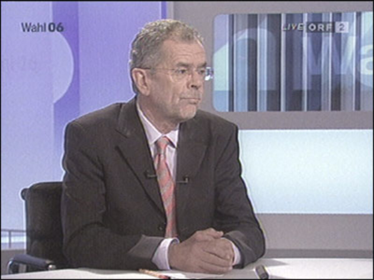 "Grüne haben das beste Wahlergebnis der Geschichte eingefahren."Grünen-Chef Alexander Van der Bellen lässt sich das Wahlergebnis nicht schlechtreden.