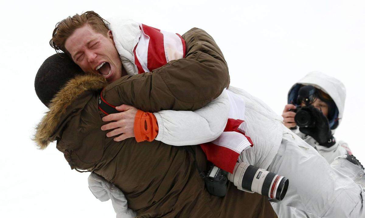 Shaun White, Freestyle, Snowboard-Halfpipe, Gold