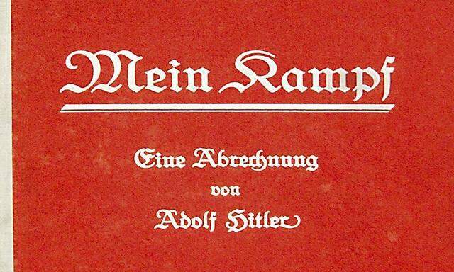 Symbolbild: Hitlers ''Mein Kampf''