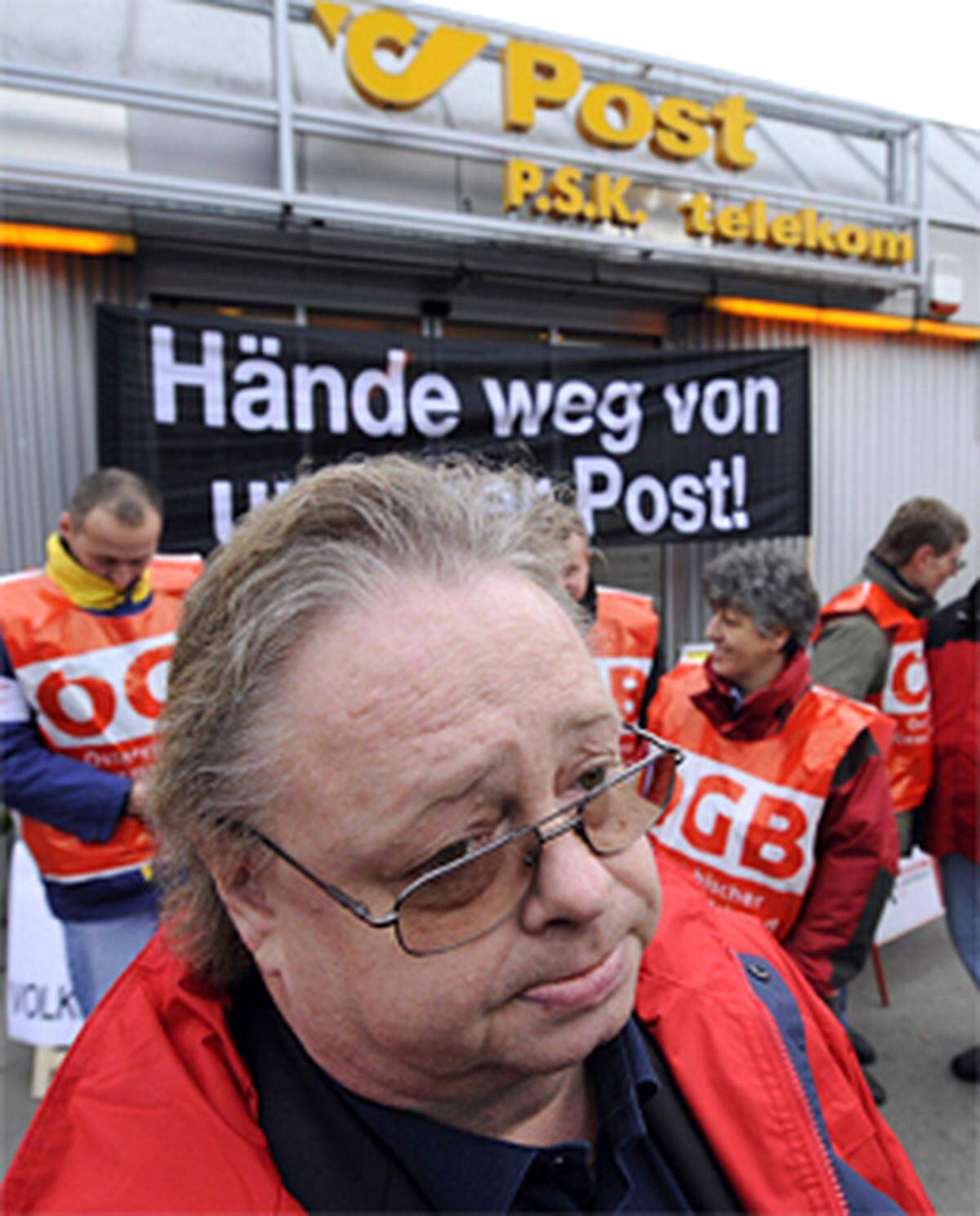 Postgewerkschaftschef Gerhard Fritz