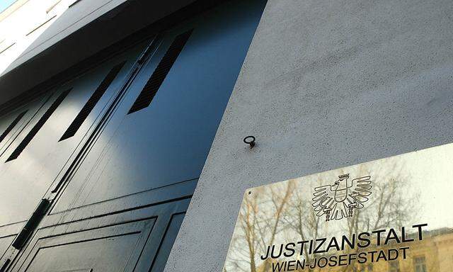 General view of entrance to Justizanstalt Wien-Josefstadt prison where  Ukrainian businessman is being held in custody in Vienna