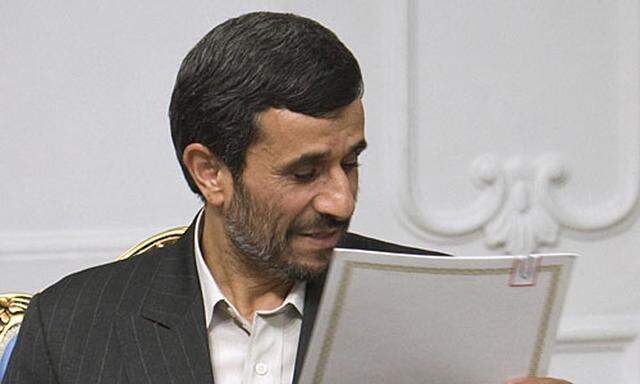 Irans Präsident Mahmoud Ahmadinejad