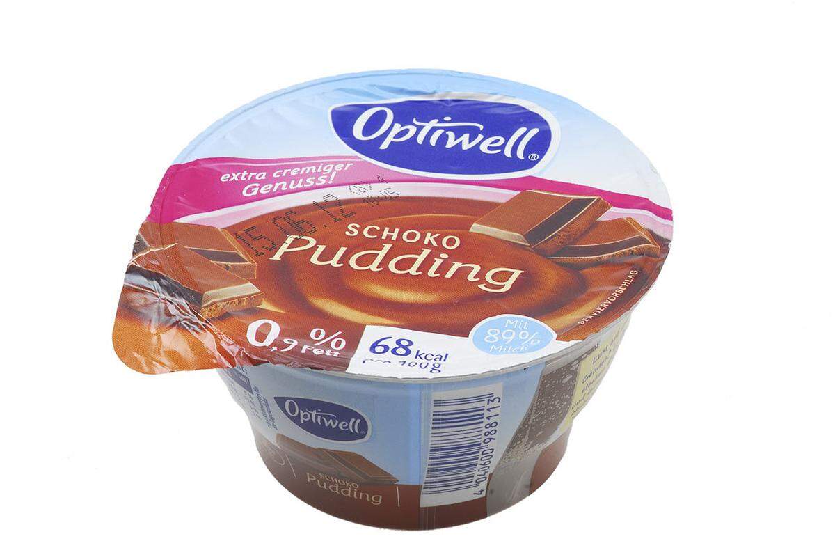 Dass in vielen Fruchtgetränken kaum noch etwas von der Originalfrucht steckt, ist mittlerweile den meisten bekannt. Doch offenbar gibt es auch Schoko-Pudding, der fast ohne Schokolade auskommt. Obwohl bei Optiwell alles im rechtlichen Rahmen ist, fanden die Konsumentenschützer heraus: "In einem Becher Optiwell Schokopudding steckt nicht einmal ein Drittel eines Schokoladestückchens."