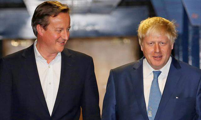 David Cameron und Boris Johnson.