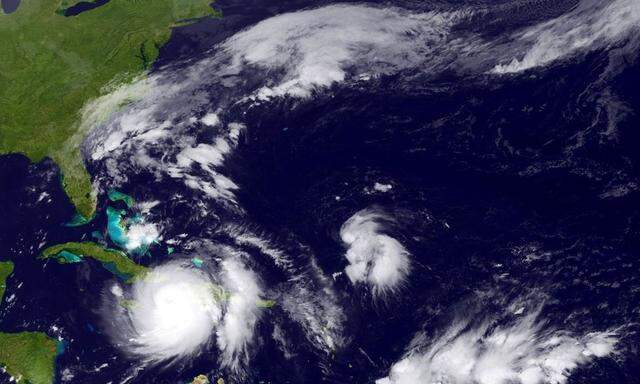 Hurrikan "Matthew" aus Satellitensicht.