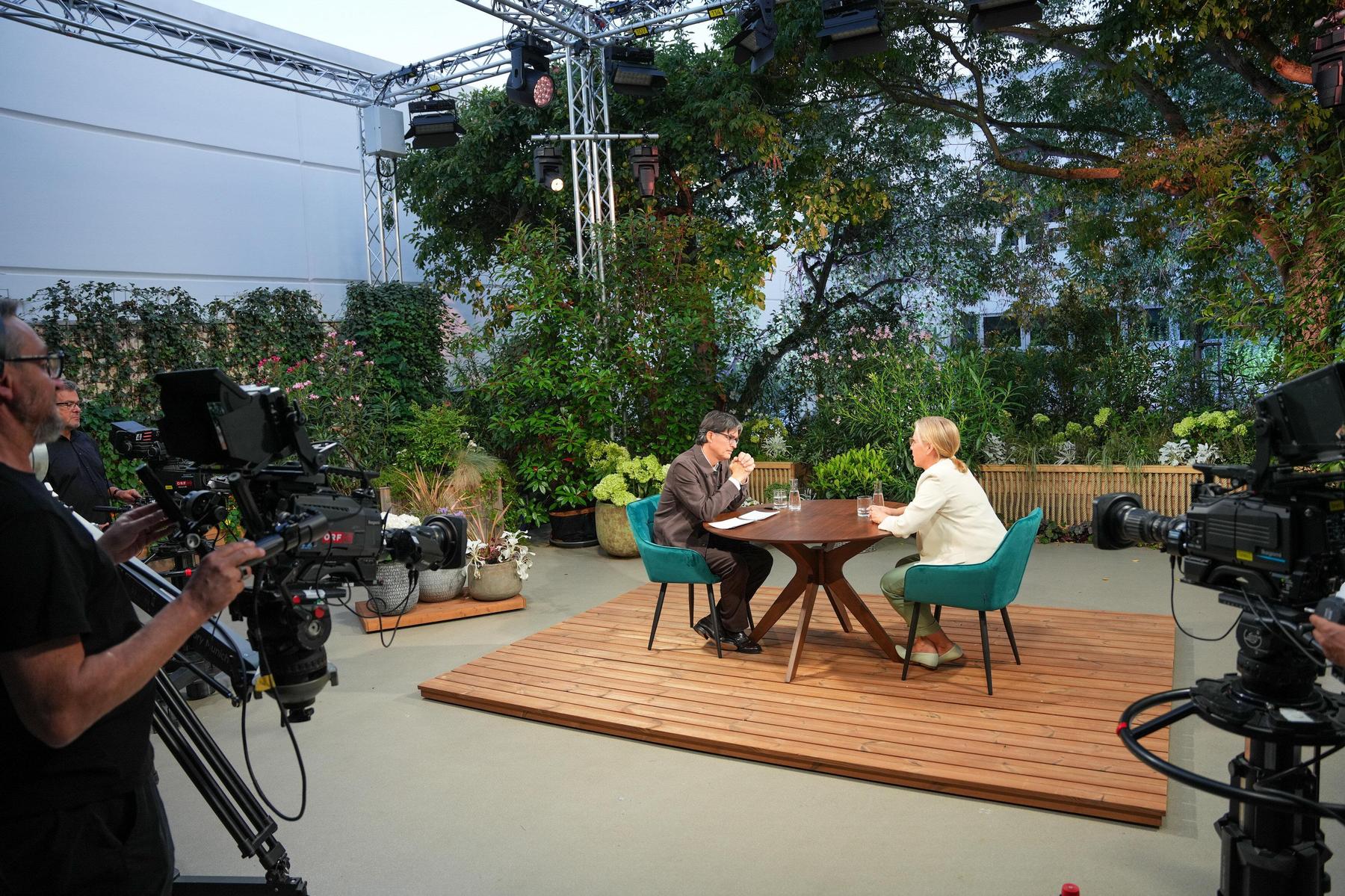 ORF-„Sommergespräche“: 436.000 Zuschauer bei Gewessler