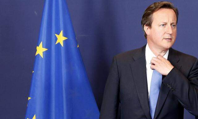 Die britischen Konservativen, hier Premier David Cameron,  fremdeln bei der EU immer stärker