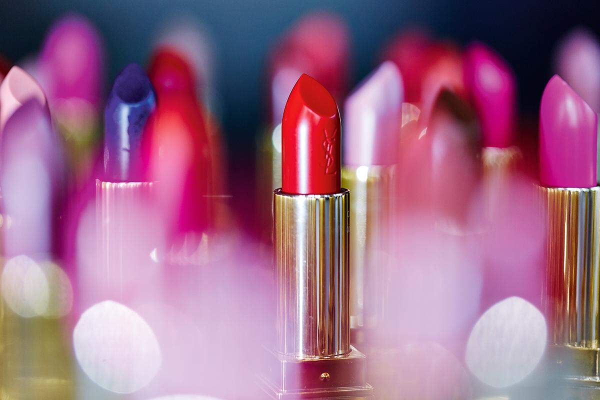 Seit 1978 produziert Yves Saint Laurent den „Rouge Pur Couture“-Lippenstift.