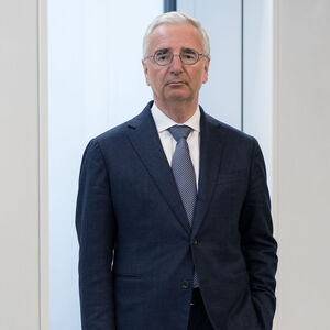 „Die Deutsche Bank hat das Krankenhaus verlassen“. Paul Achleitner in der Bankzentrale in Frankfurt.