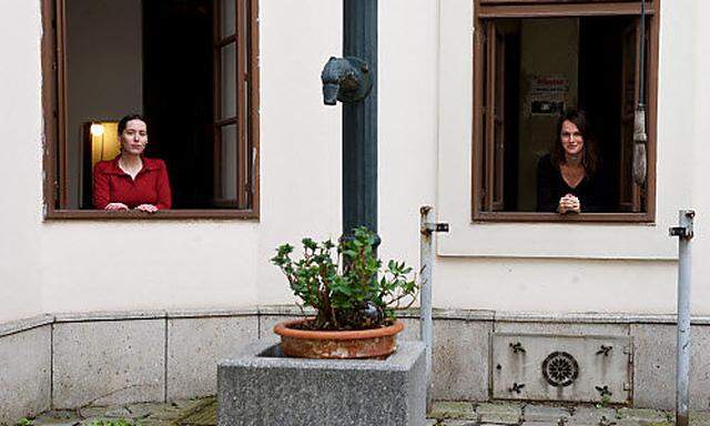 Therese Kaiser und Elisabeth Großschädl