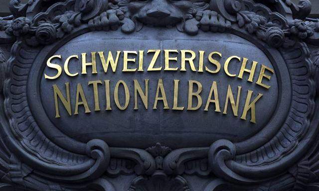 Das Logo der Nationalbank der Schweiz.