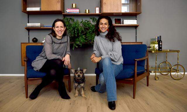 Silvia Gattin (l.), und Maryam Yeganehfar teilen sich in der Hollandstraße einen gemütlichen Concept Space.