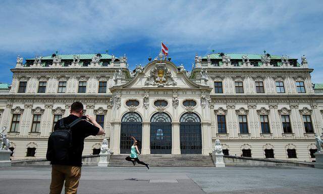 Archivbild: Das Schloss Belvedere in Wien