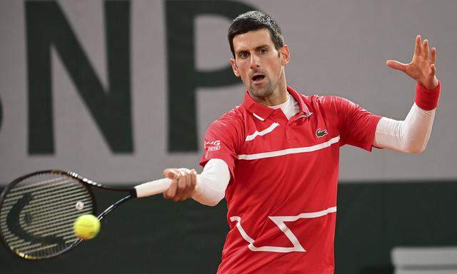 Finale Simple Messieurs - Novak Djokovic (Srb) TENNIS : Internationaux de France Roland Garros 2020 - Finale Hommes - P