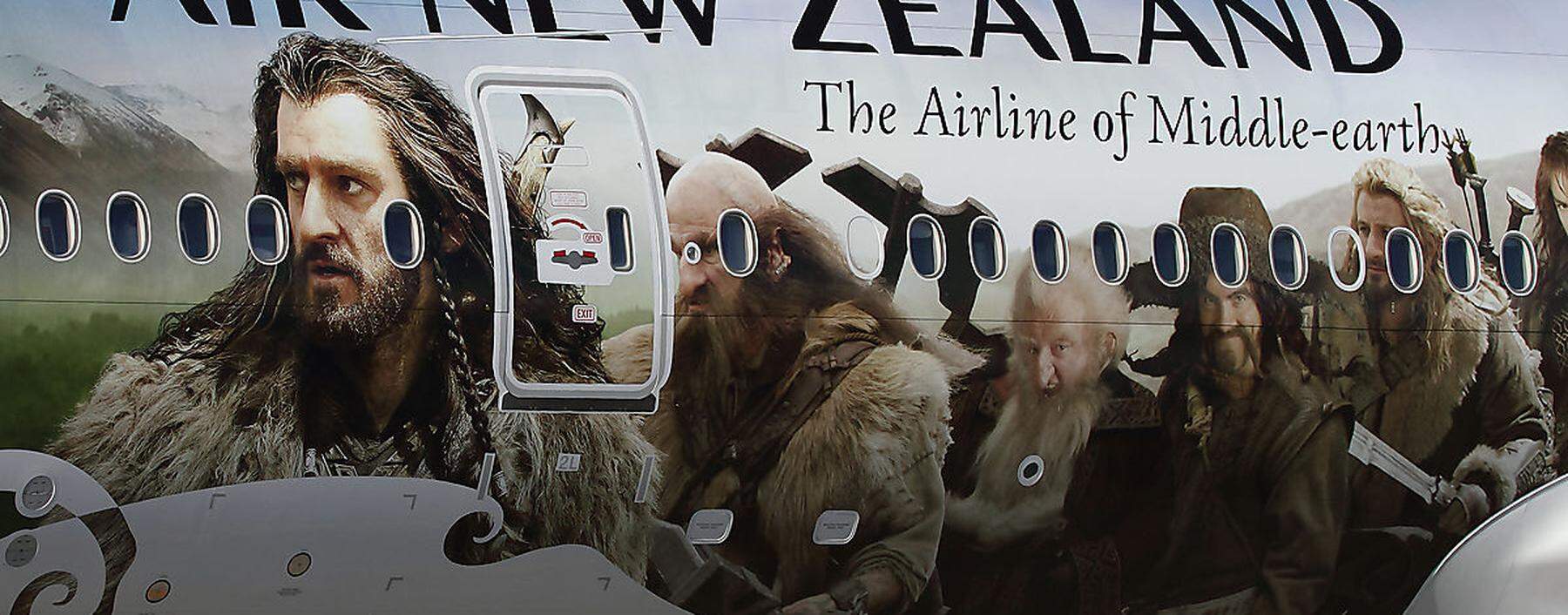 "Hobbit-Fluglinie" Air New Zealand