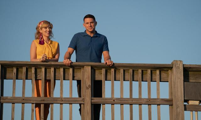 Demnächst in einem Kino Ihrer Wahl: Scarlett Johansson und Channing Tatum in der Romantic Comedy „To the Moon“.