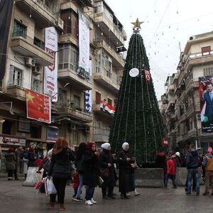 SYRIA-CONFLICT-ALEPPO-CHRISTMAS